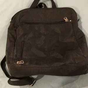 The sak backpack purse bag black